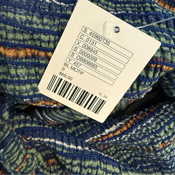 Urban Outfitters- NWT Rambaugh Striped Strapless Jumpsuit- S - Picture 8 of 9